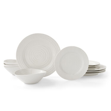 Sophie Conran 12 Piece Dinner Set, White Sophie Conran 12 Piece Dinner Set, White
